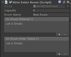 OnRoomEntered and OnRoomEnterFailed