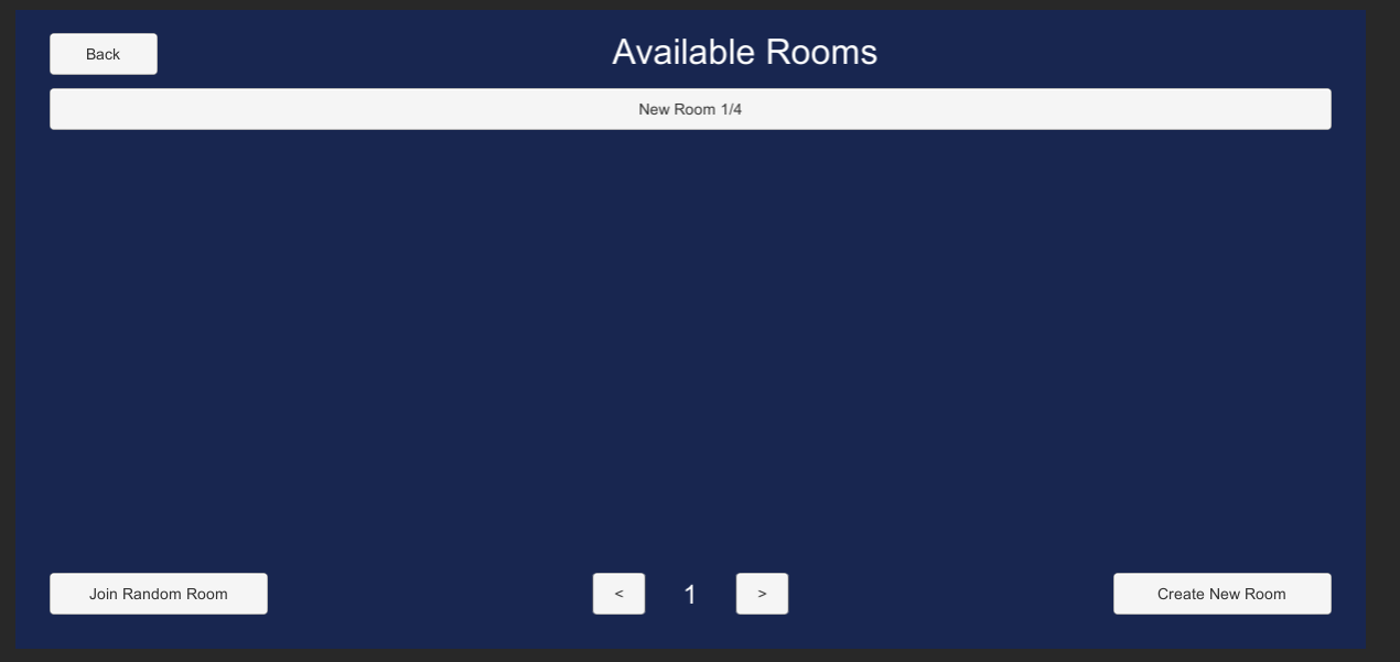 Room list prefab on the go
