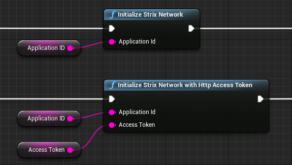 Functions for initializing Strix network