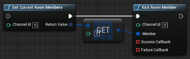 Blueprint to kick a member